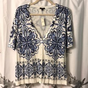 Talbots short sleeve cardigan